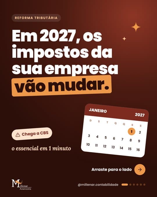 Publicação: Reforma Tributária 2027